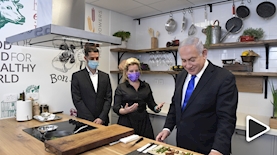 נתניהו טל גלבוע וניר גולדשטיין, צילום: קובי גדעון לעמ